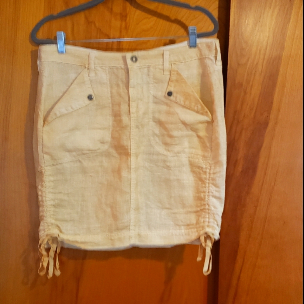 AG 'The Elizabeth' Linen Skirt - size 29R
